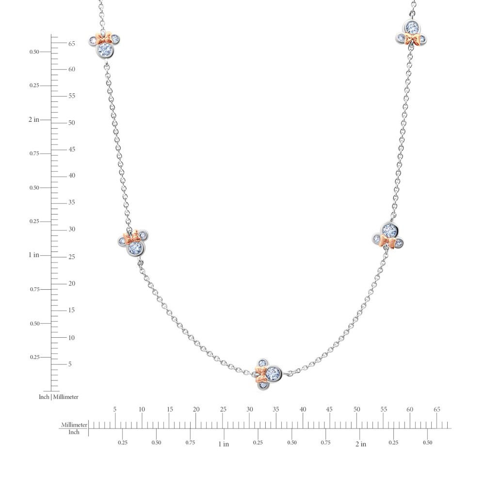 Minnie Mouse Icon Necklace by CRISLU