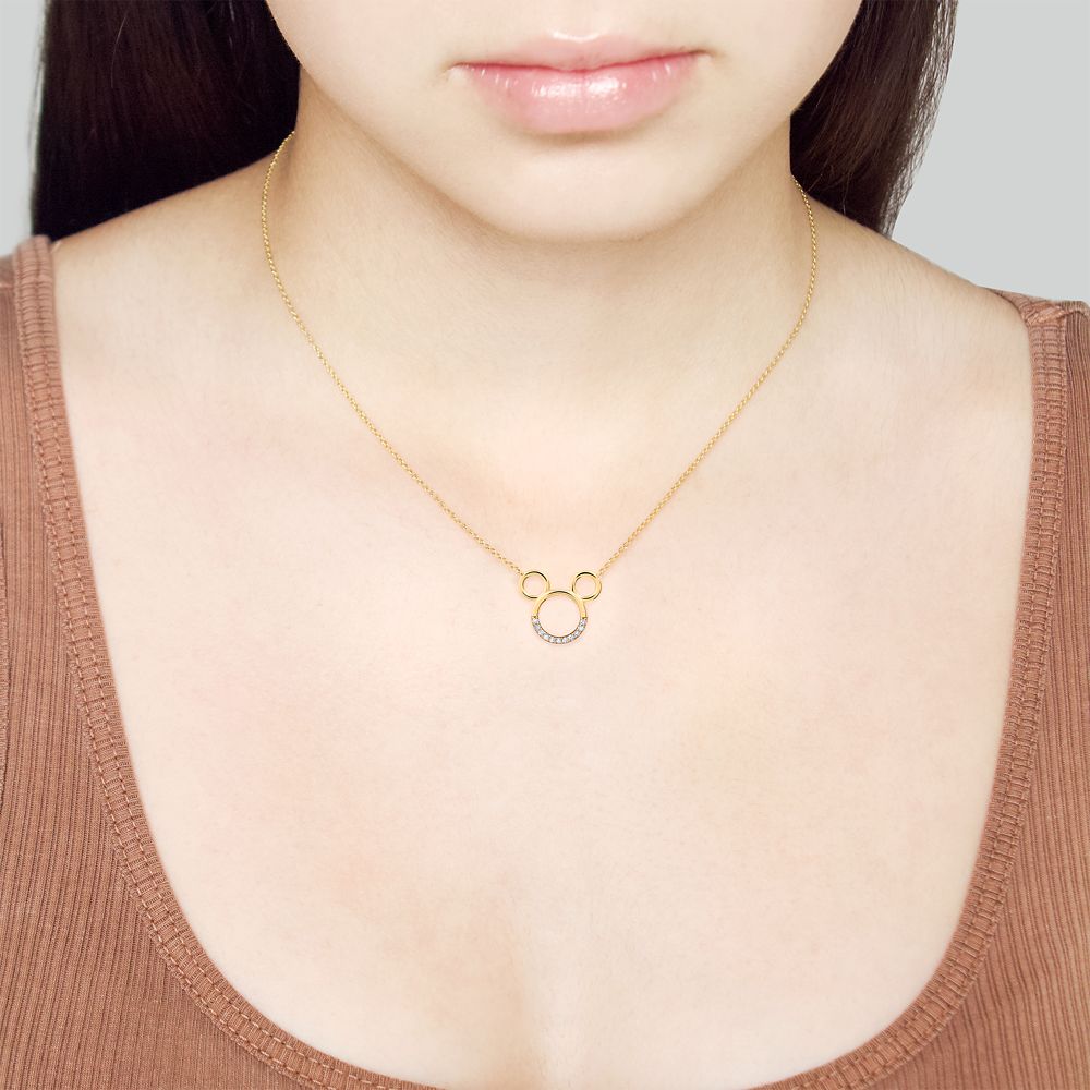 Mickey Mouse Icon Necklace by CRISLU
