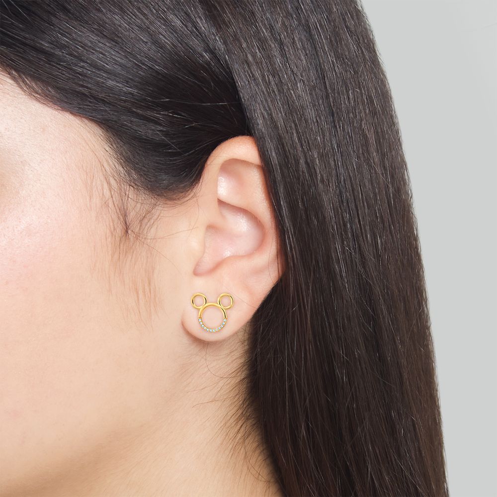 Mickey Mouse Icon Earrings by CRISLU