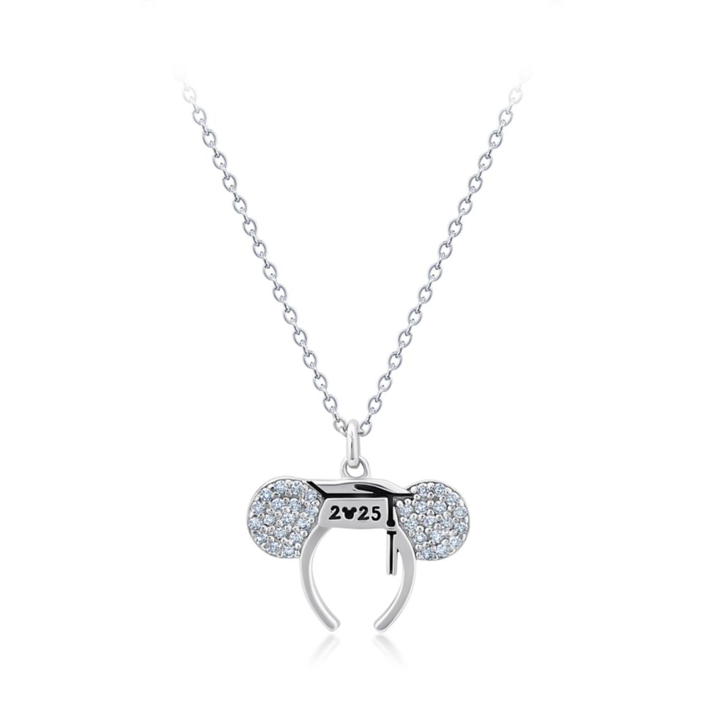 Mickey Mouse Icon Graduation 2025 Necklace by CRISLU Official shopDisney