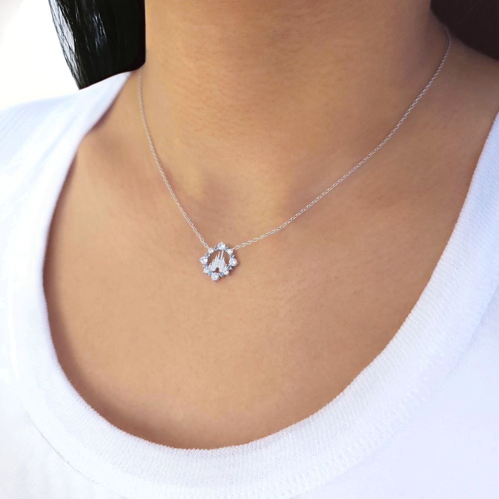 Fantasyland Castle Necklace and Earrings Set by CRISLU