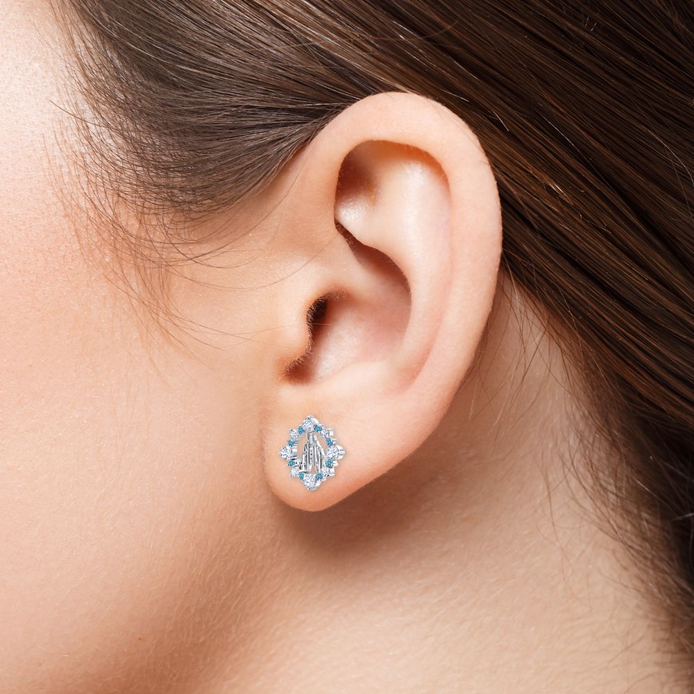 Fantasyland Castle Necklace and Earrings Set by CRISLU