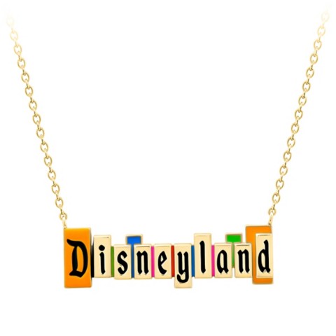 CRISLU Disneyland Marquee Necklace by CRISLU – Gold