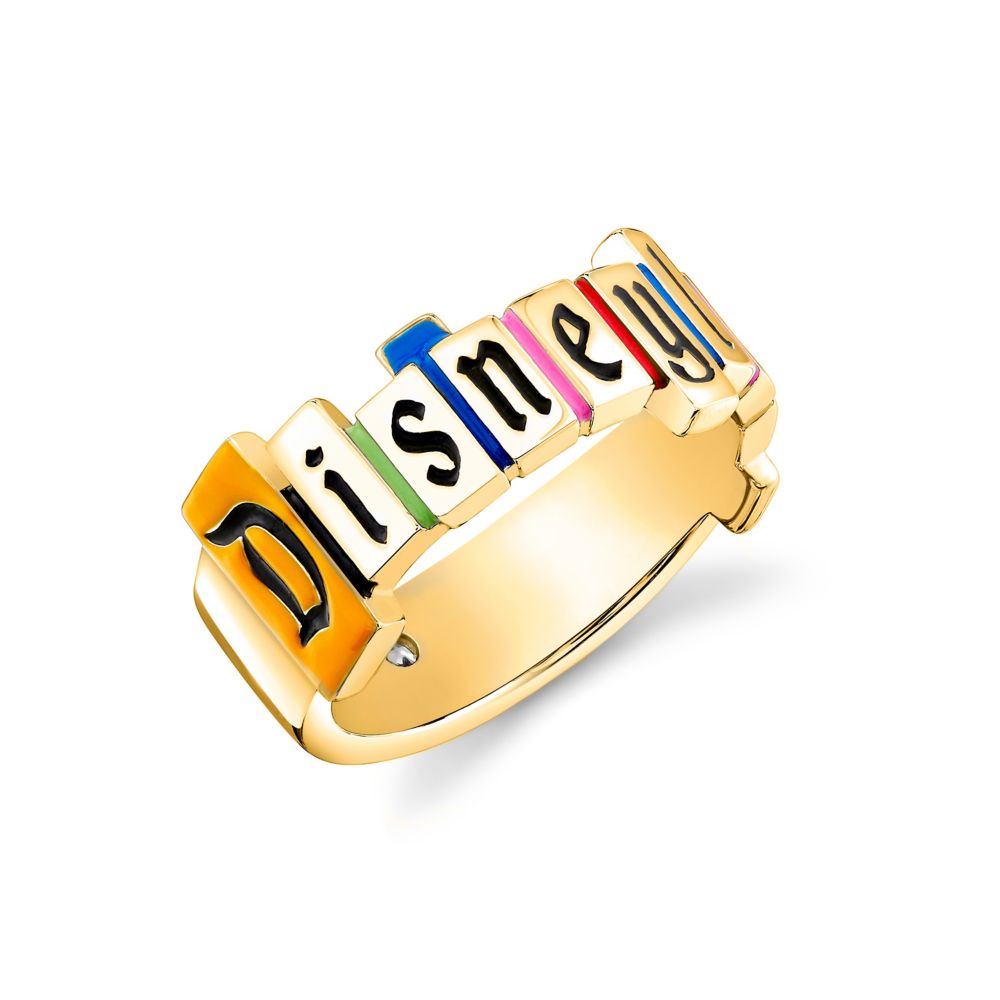 Disneyland Marquee Ring by CRISLU &ndash; Gold