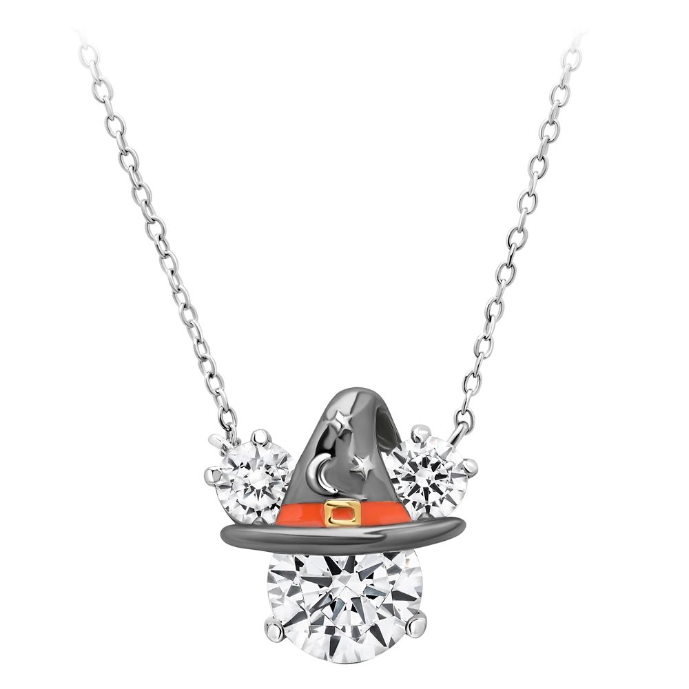 Mickey Mouse Icon Halloween Witch Hat Necklace by CRISLU