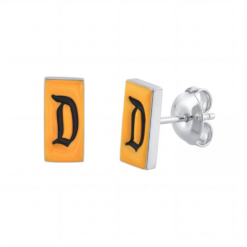 Disneyland Marquee ''D'' Stud Earrings by CRISLU