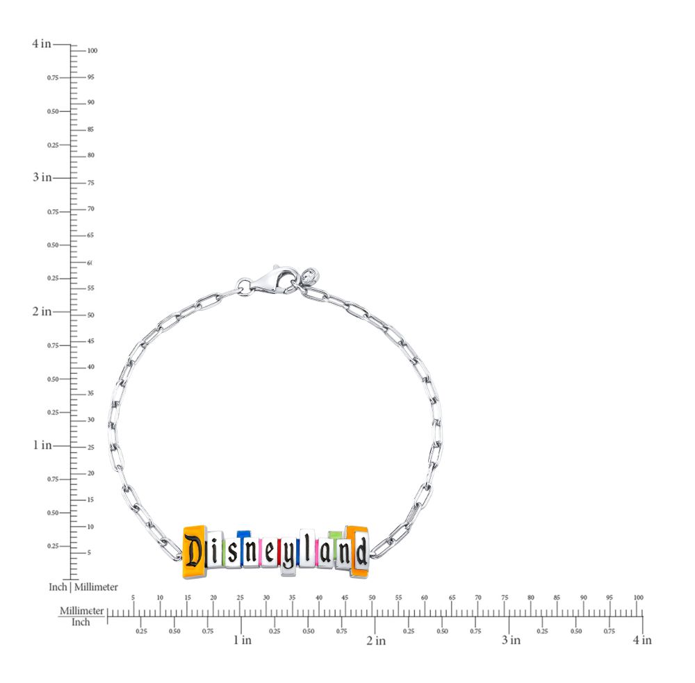 Disneyland Marquee Bracelet by CRISLU &ndash; Platinum
