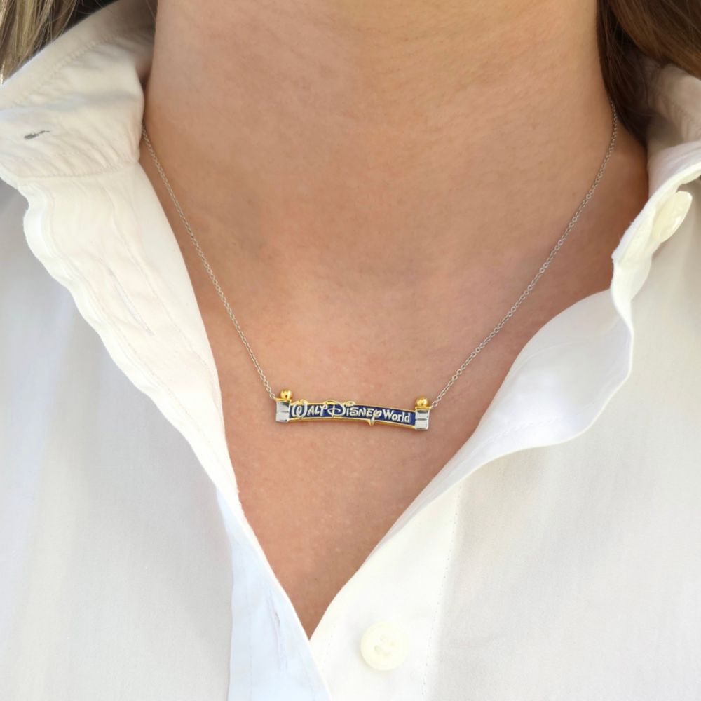Walt Disney World Marquee Necklace by CRISLU