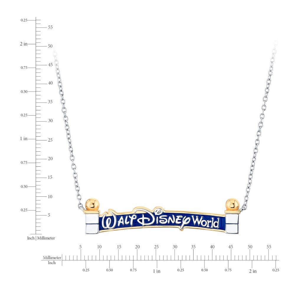 Walt Disney World Marquee Necklace by CRISLU