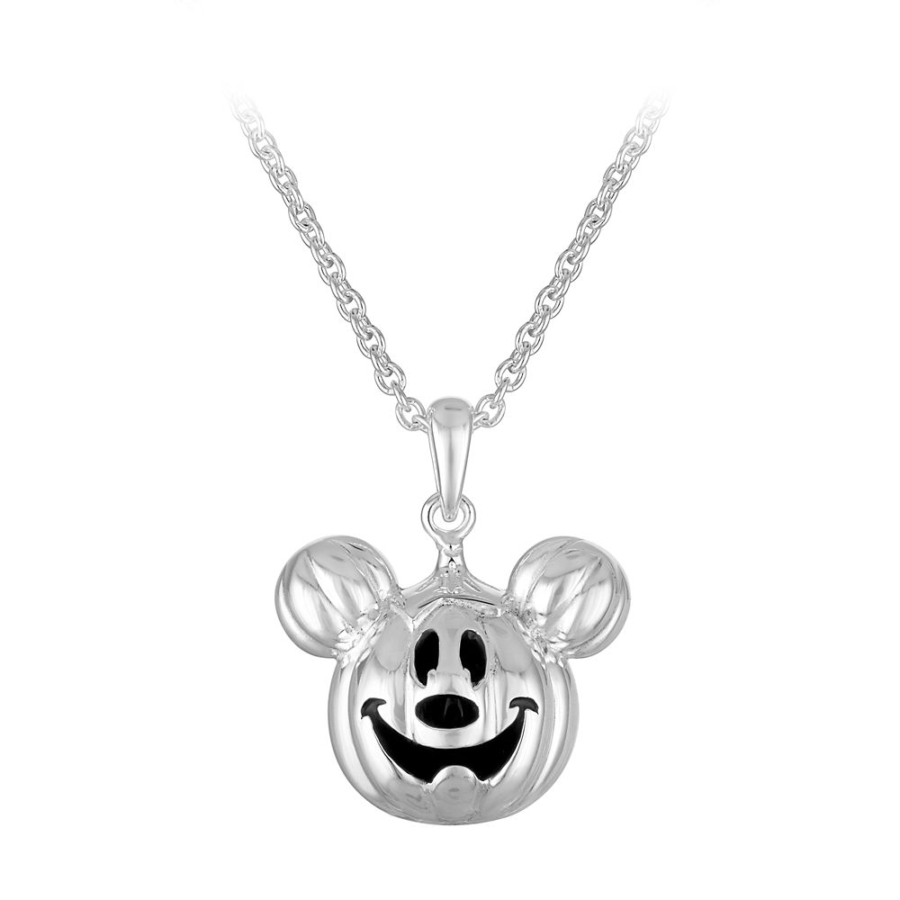 Mickey Mouse Jack-o-Lantern Necklace by Rebecca Hook Official shopDisney