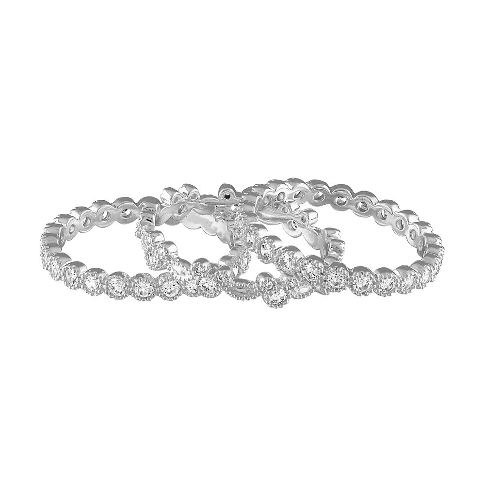 Mickey Mouse Icon Three Band Ring by Rebecca Hook