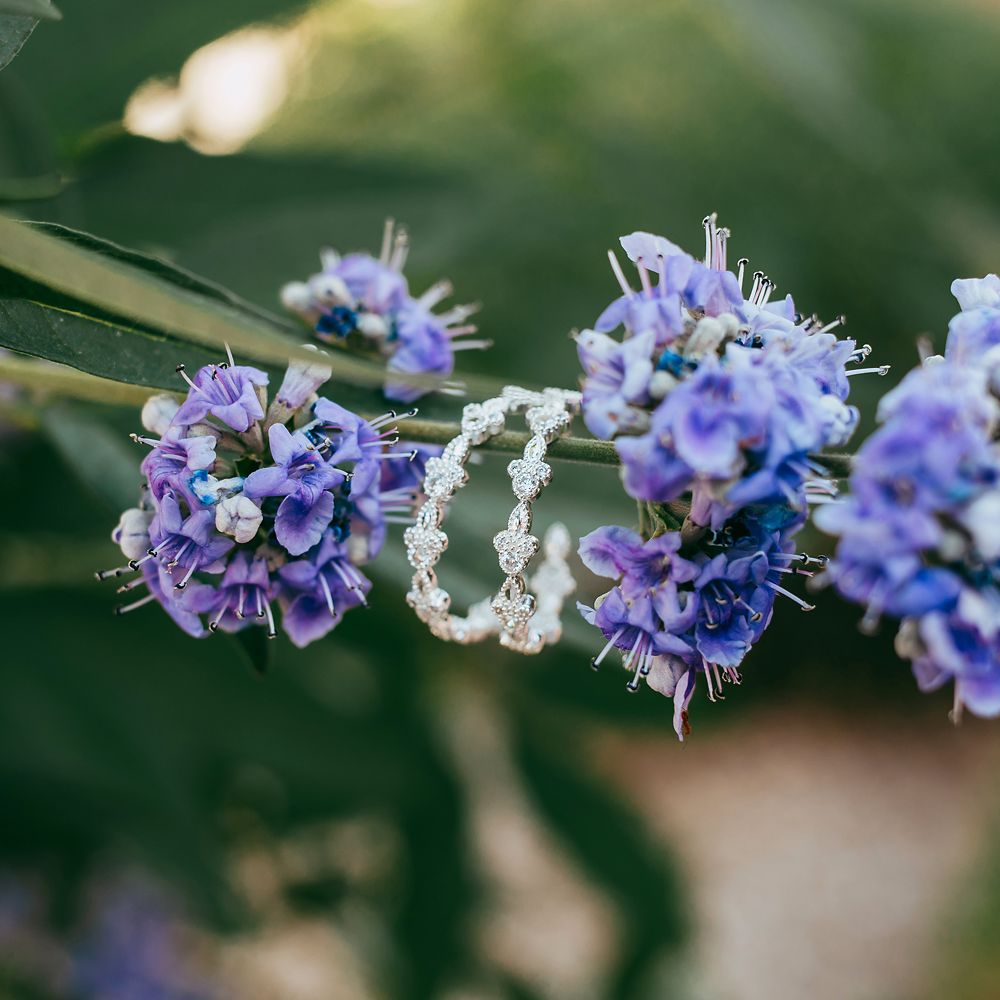 Mickey Mouse Icon Hoop Earrings by Rebecca Hook