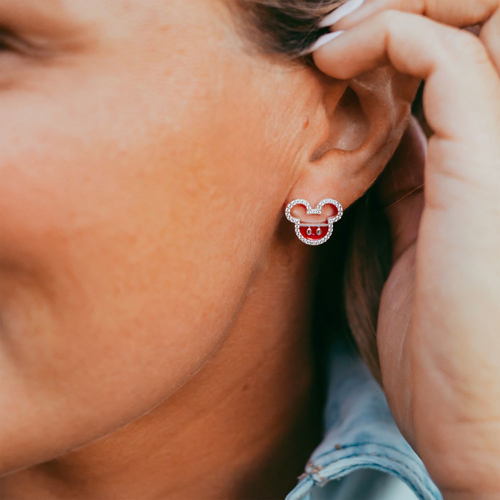 Mickey Mouse Shorts Earrings by Rebecca Hook