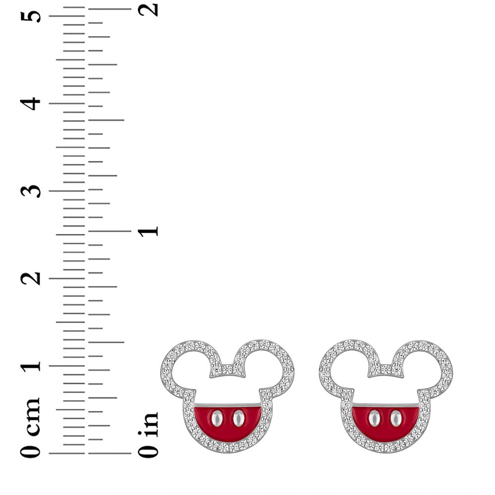 Mickey Mouse Shorts Earrings by Rebecca Hook