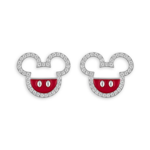 Rebecca Hook Mickey Mouse Shorts Earrings by