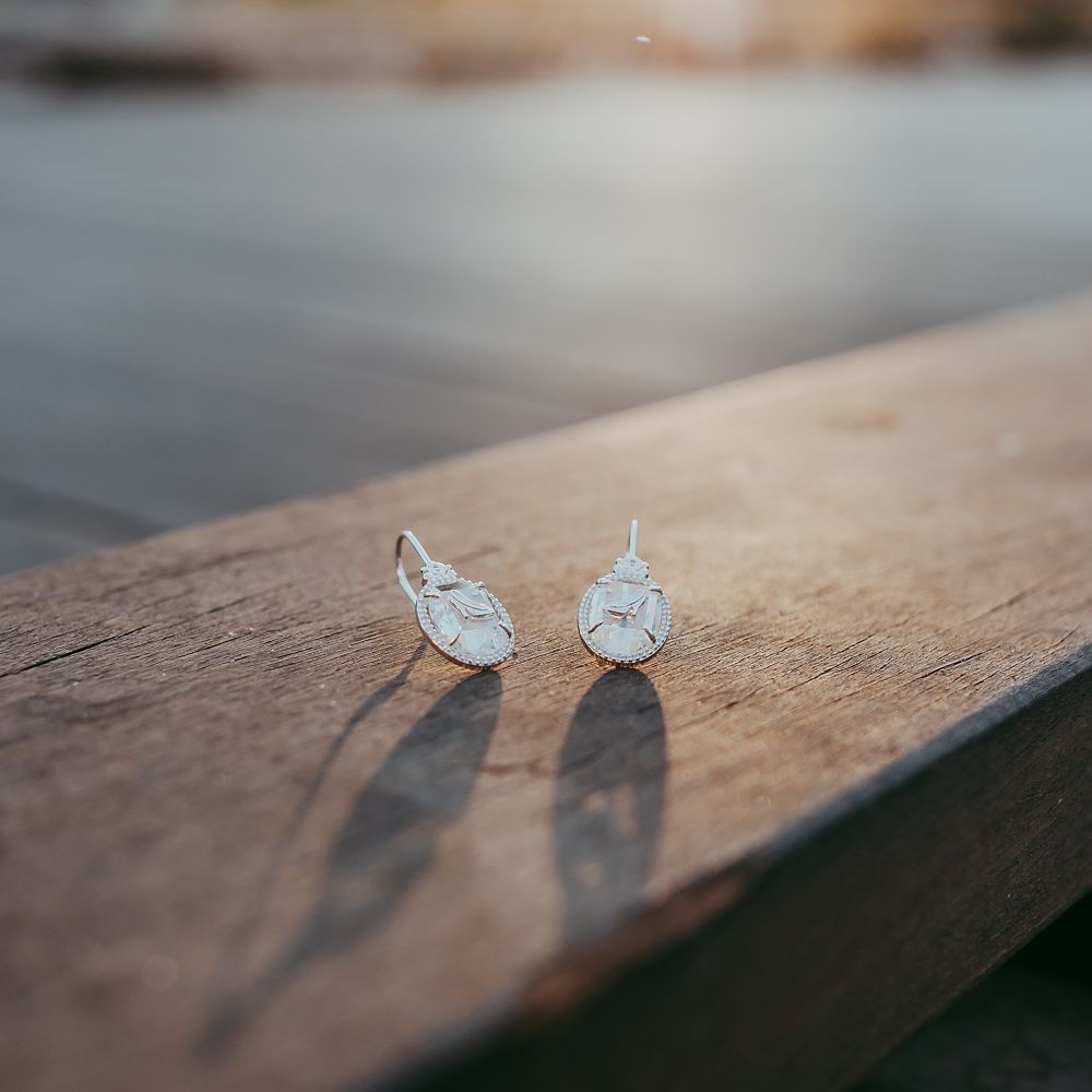 Cinderella 75th Anniversary Drop Earrings by Rebecca Hook