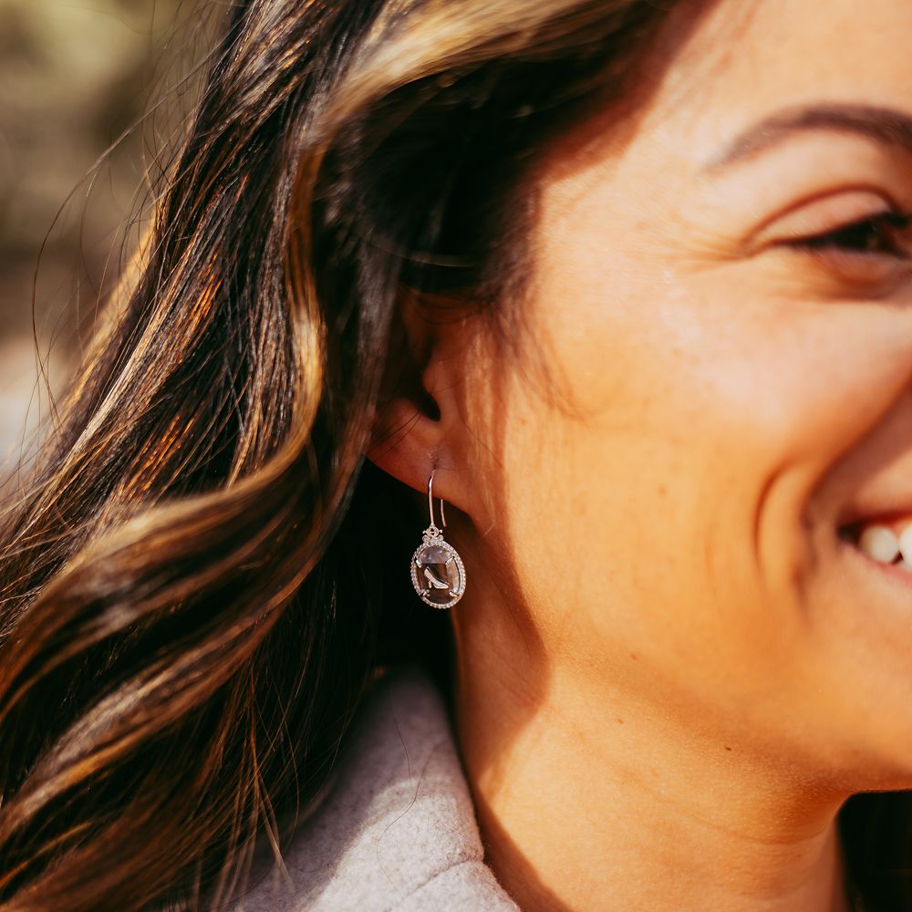 Cinderella 75th Anniversary Drop Earrings by Rebecca Hook