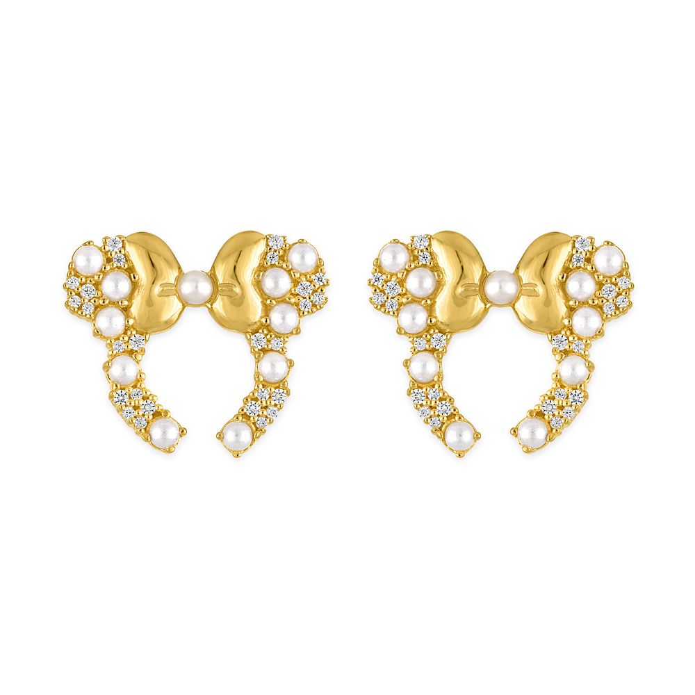 Minnie Mouse Swarovski Pearls Ear Headband Earrings by Rebecca Hook Official shopDisney
