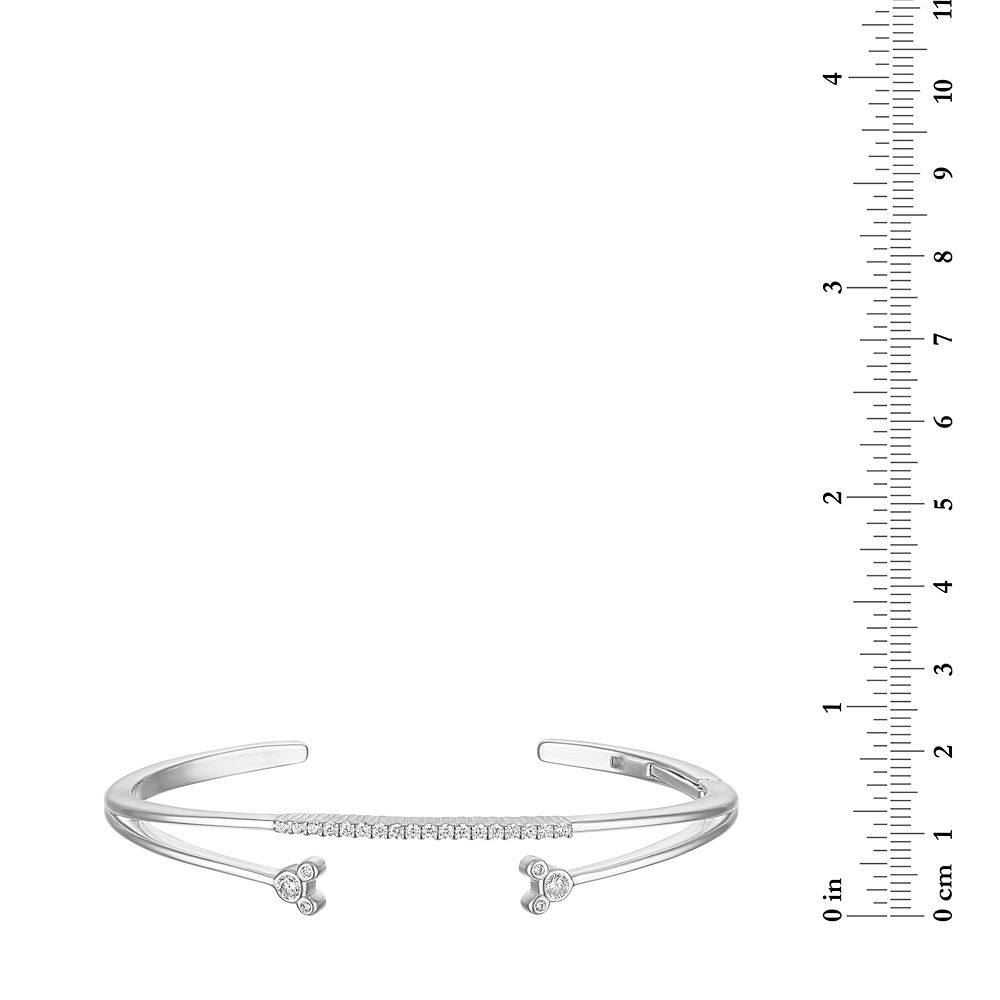 Mickey Mouse Crisscross Cuff Bracelet by Rebecca Hook