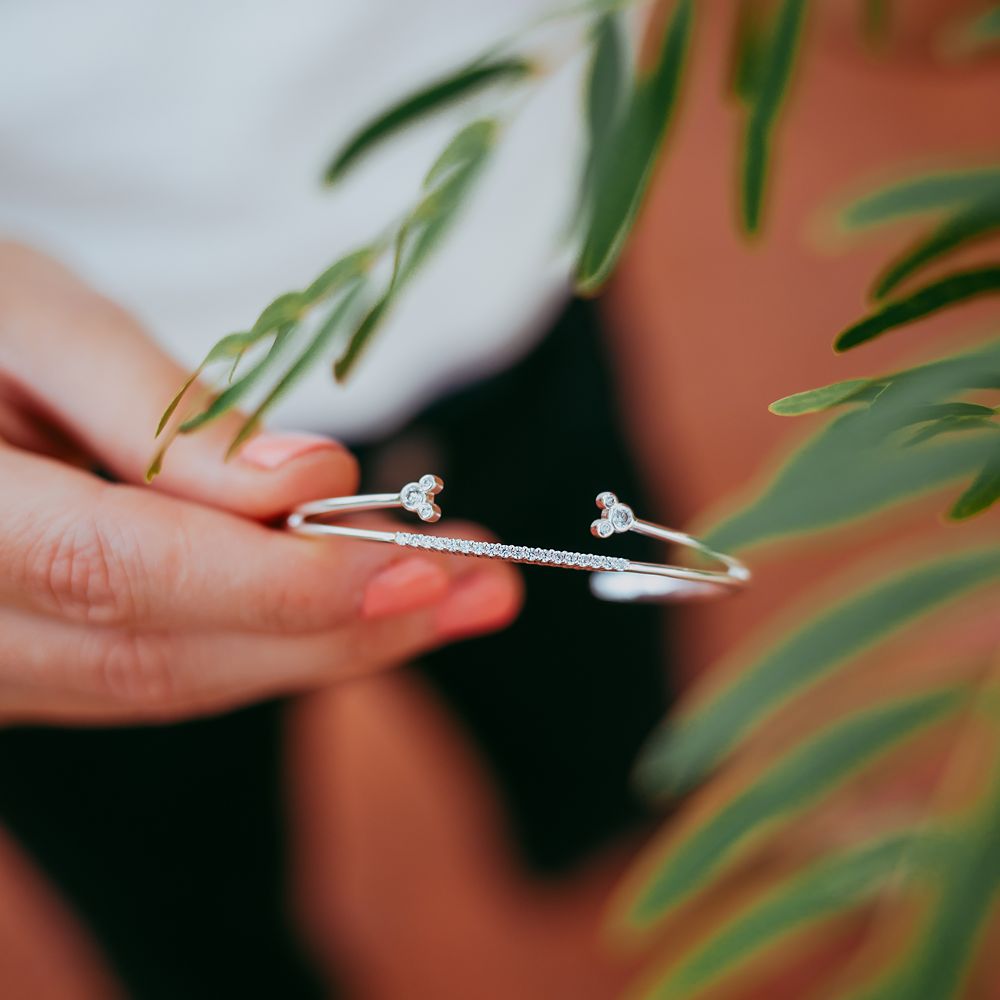 Mickey Mouse Crisscross Cuff Bracelet by Rebecca Hook