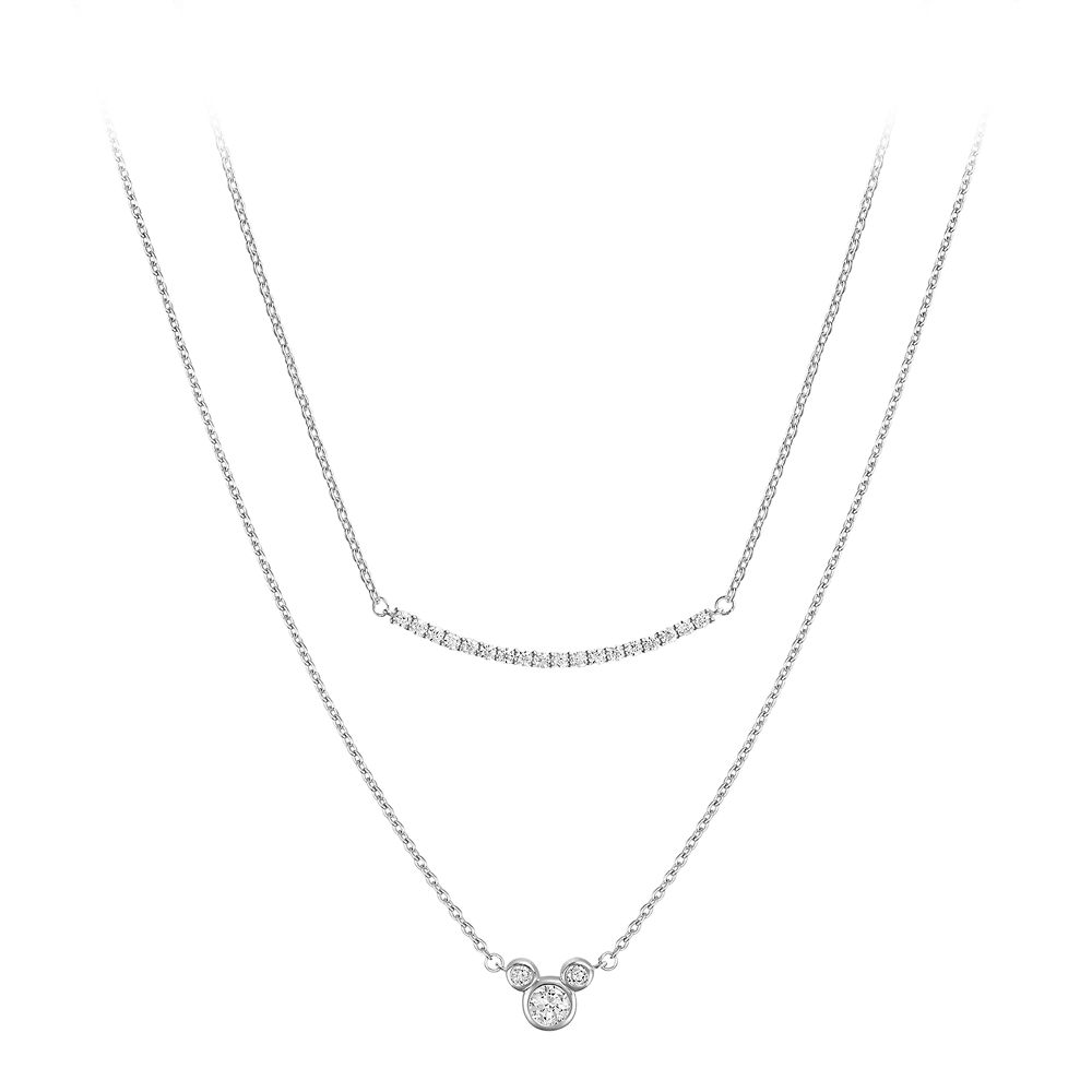 Mickey Mouse Icon Layered Necklace by Rebecca Hook Official shopDisney
