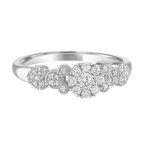 Rebecca Hook Mickey Mouse Icon Engagement Ring by