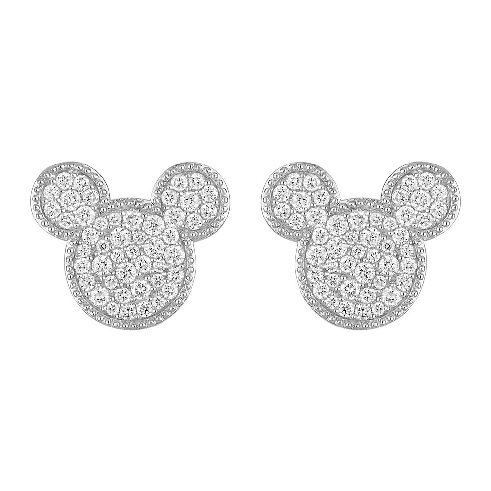 Mickey Mouse Icon Pav Diamond Earrings by Rebecca Hook Official shopDisney