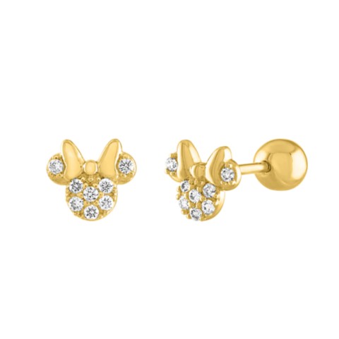 Rebecca Hook Minnie Mouse Icon Earrings by