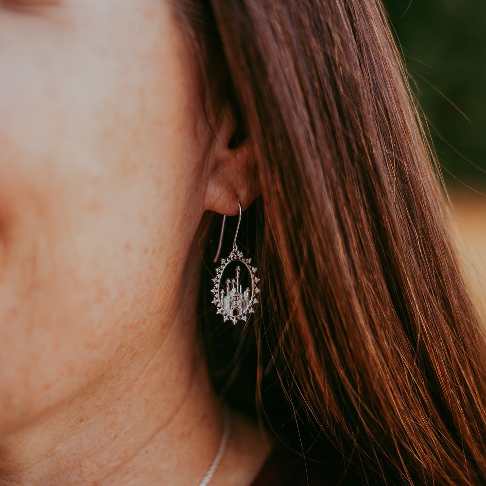 Disneyland 70th Anniversary Earrings by Rebecca Hook
