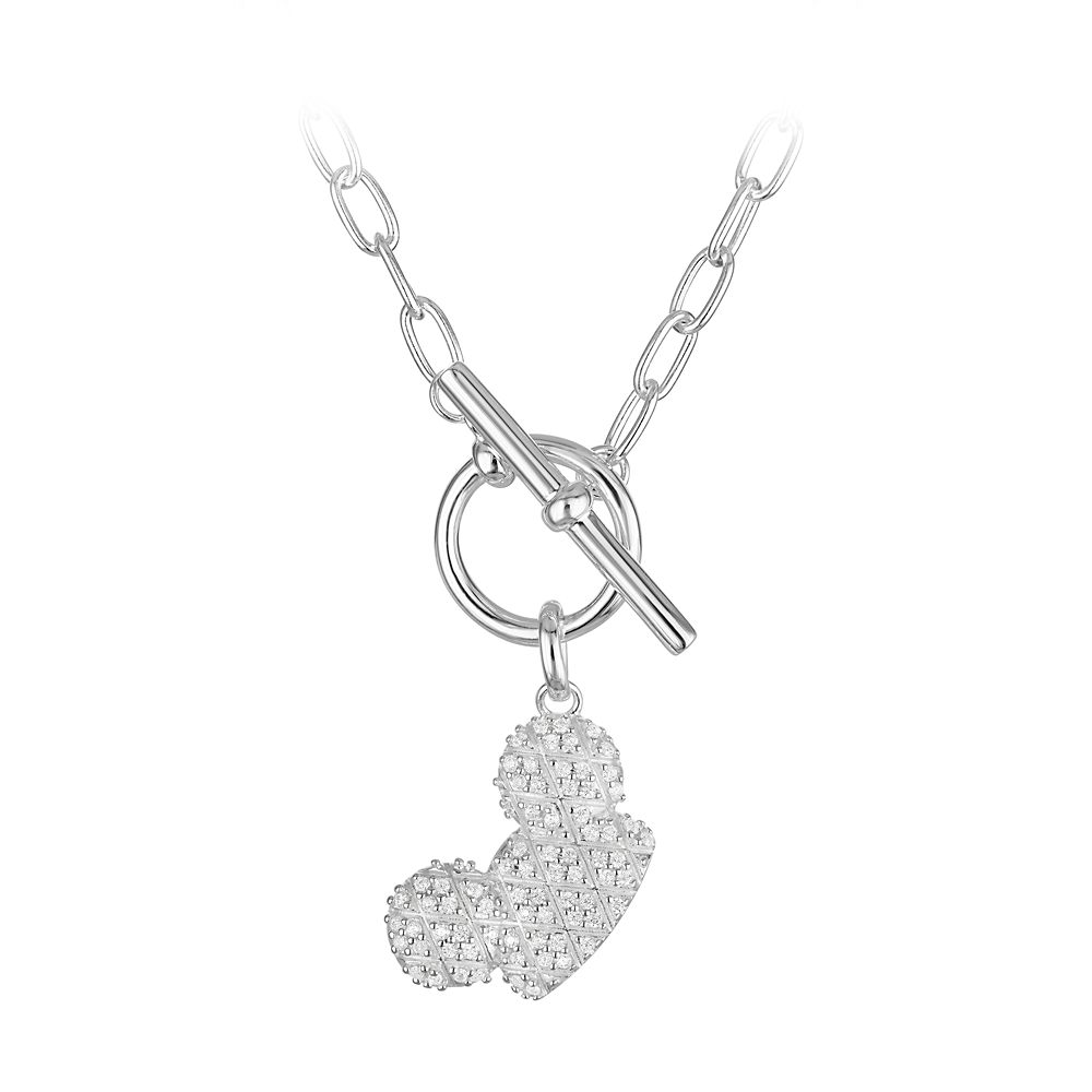 【Disney】US Disney わんちゃんの足跡 ネックレス Rebecca Hook Mickey Mouse Ear Hat Sterling Silver Necklace by Rebecca