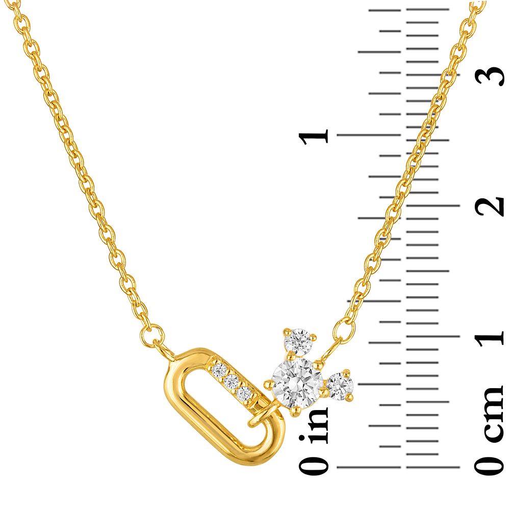 Mickey Mouse Icon Clip Necklace by Rebecca Hook