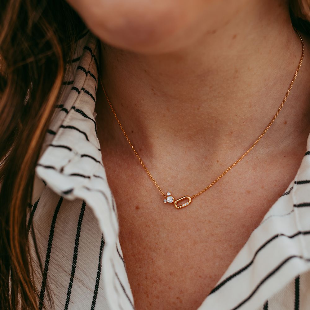 Mickey Mouse Icon Clip Necklace by Rebecca Hook