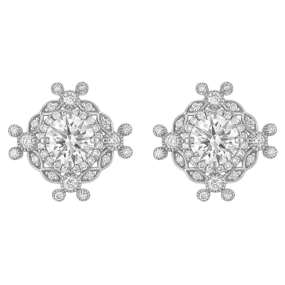 Mickey Mouse Icon Diamond Earrings by Rebecca Hook Official shopDisney