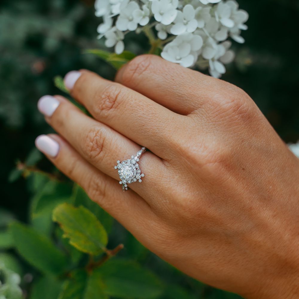 Mickey Mouse Icon Diamond Ring by Rebecca Hook