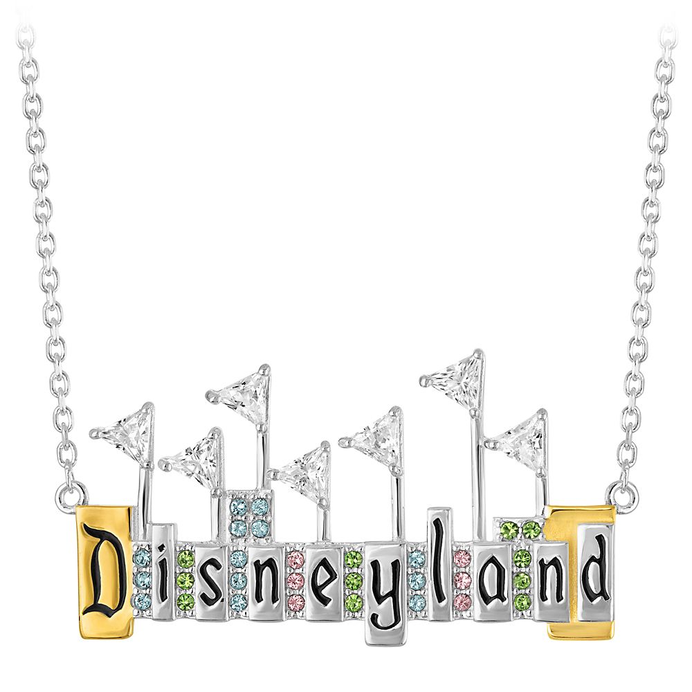 Disneyland Marquee Pendant Necklace by Rebecca Hook