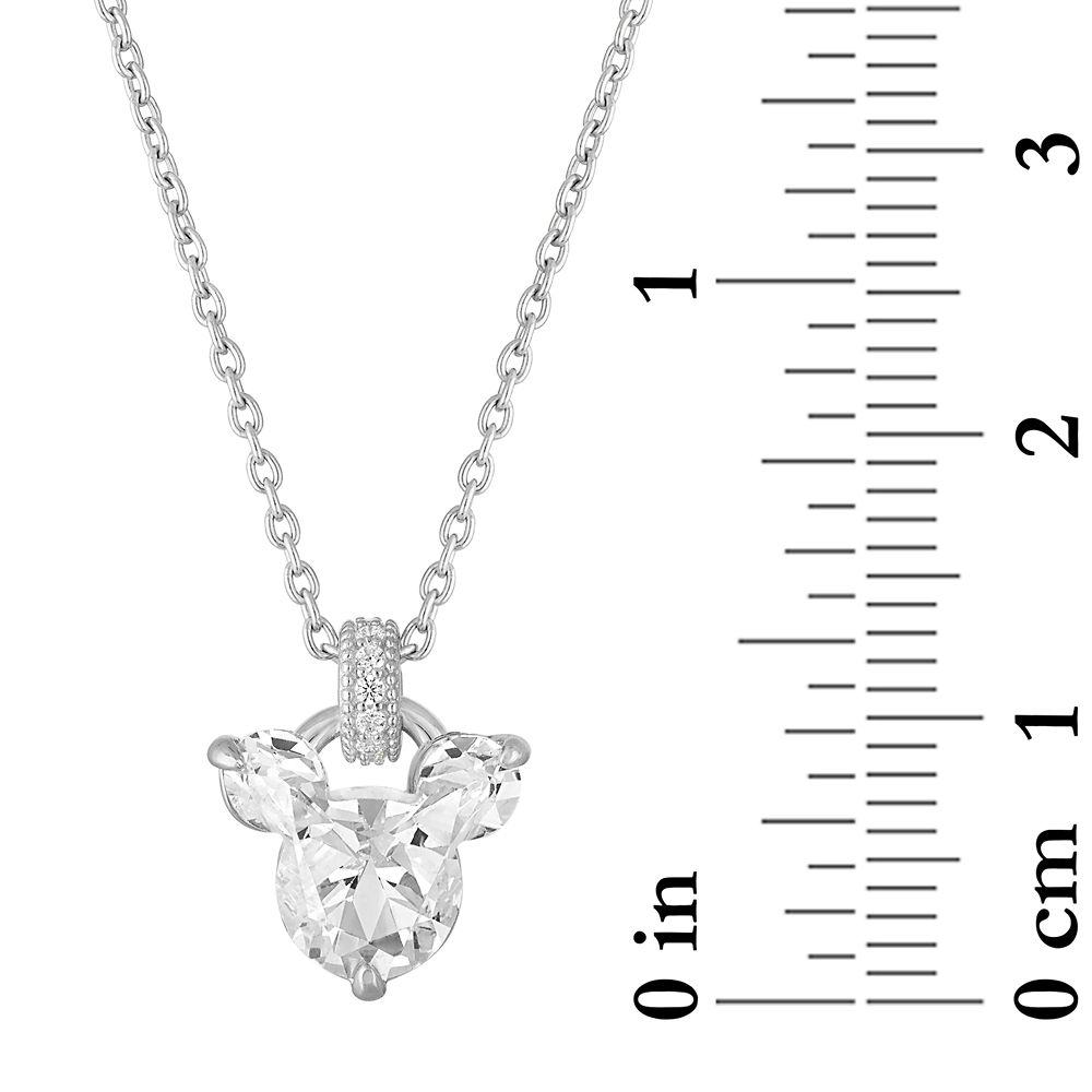 Mickey Mouse Icon Birthstone Necklace by Rebecca Hook