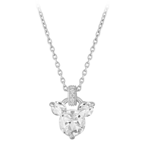 Rebecca Hook Mickey Mouse Icon Birthstone Necklace by