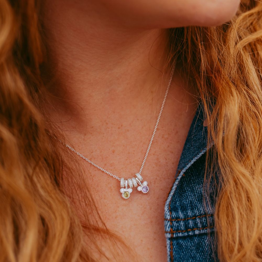 Mickey Mouse Icon Birthstone Charm by Rebecca Hook