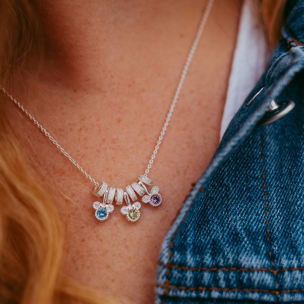 Minnie Mouse Birthstone Charm by Rebecca Hook