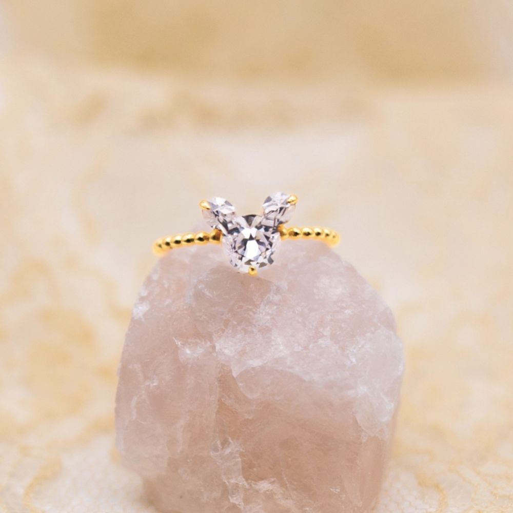 Mickey Mouse Icon Ring by Rebecca Hook