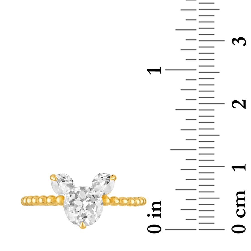 Mickey Mouse Icon Ring by Rebecca Hook