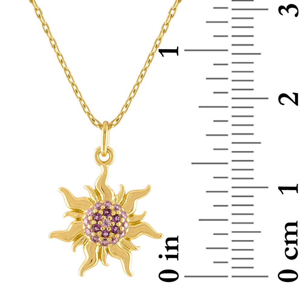 Rapunzel Corona Sun Necklace by Rebecca Hook &ndash; Tangled