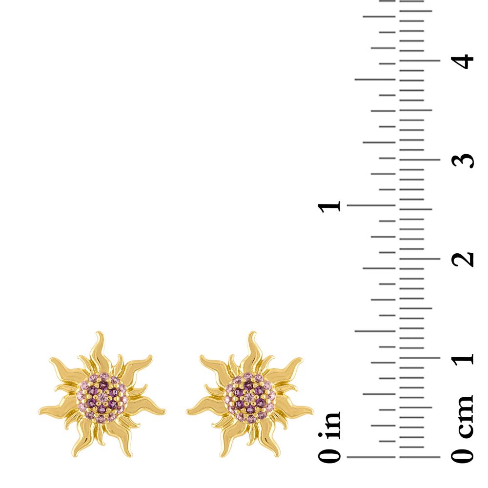 Rapunzel Corona Sun Earrings by Rebecca Hook &ndash; Tangled