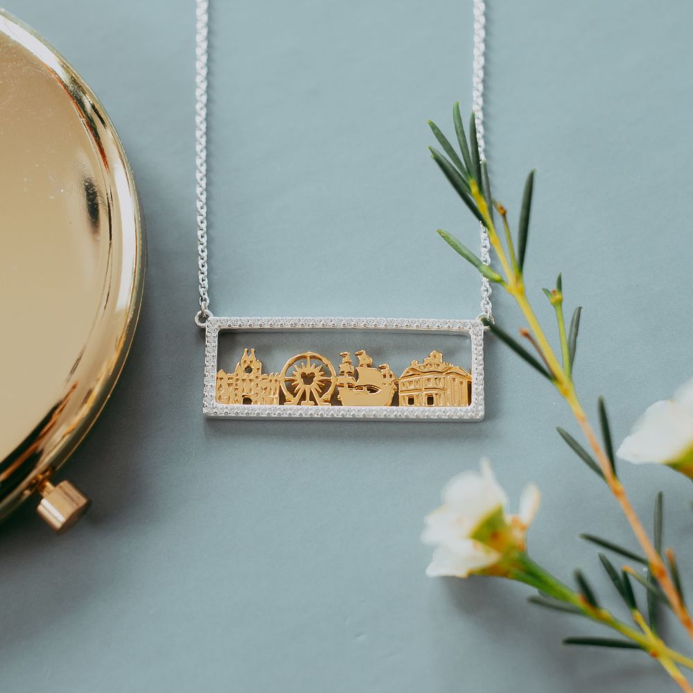 Disneyland Attractions Necklace by Rebecca Hook