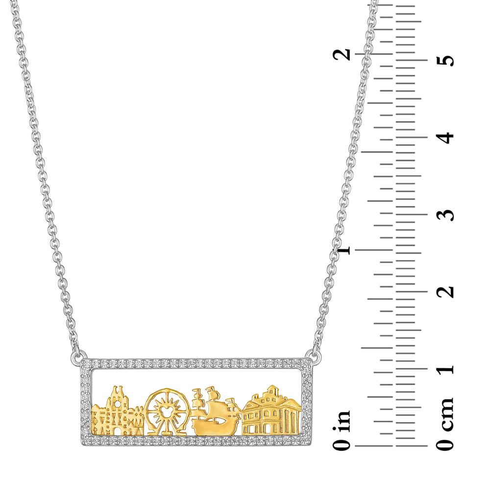 Disneyland Attractions Necklace by Rebecca Hook