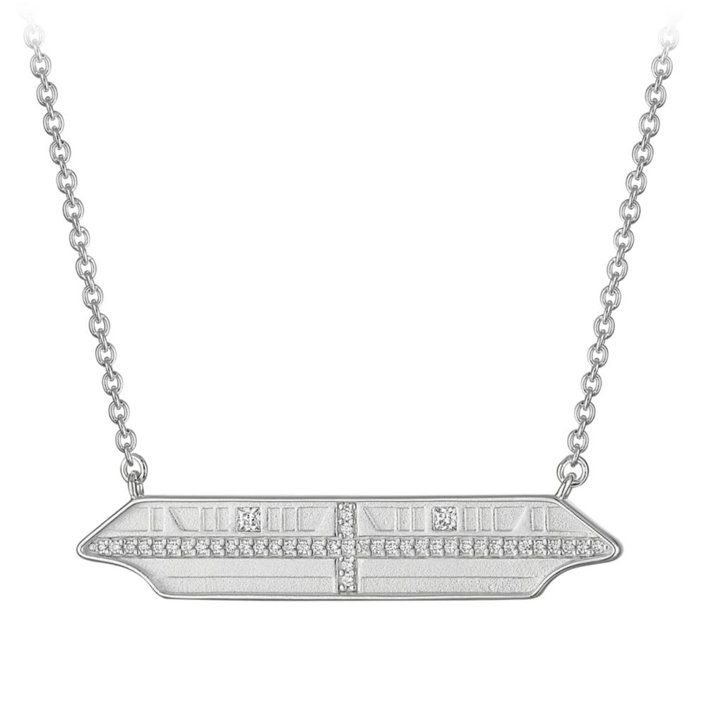 Monorail Necklace by Rebecca Hook