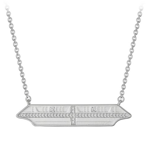 Rebecca Hook Monorail Necklace by