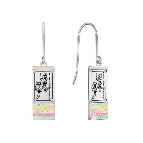 Rebecca Hook Walt Disney World Ticket Book Earrings by