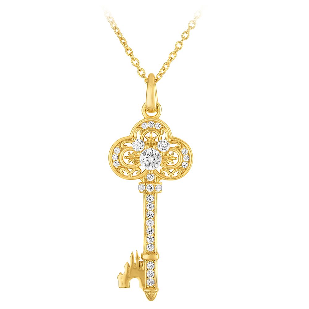 Mickey Mouse Icon Key Necklace by Rebecca Hook