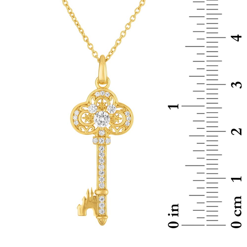 Mickey Mouse Icon Key Necklace by Rebecca Hook